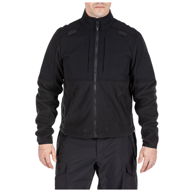 Куртка тактична флісова 5.11 Tactical Fleece 2.0 Black 2XL (78026-019) - изображение 1