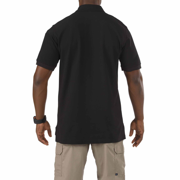 Футболка Поло тактична з коротким рукавом 5.11 Tactical UTILITY SHORT SLEEVE POLO Black L (41180-019) - зображення 2