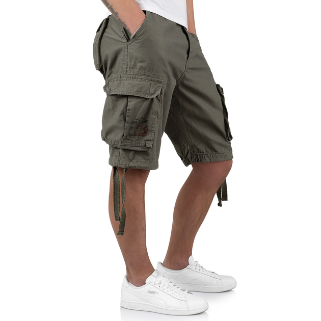 Шорти Surplus Raw Vintage AIRBORNE VINTAGE SHORTS Olive 4XL (07-3598-01) - зображення 2