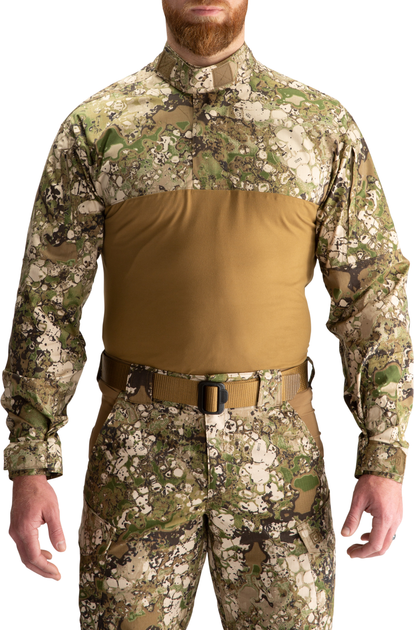 Сорочка тактична під бронежилет 5.11 Tactical GEO7 STRYKE TDU RAPID SHIRT Terrain 3XL (72071G7-865) - зображення 1