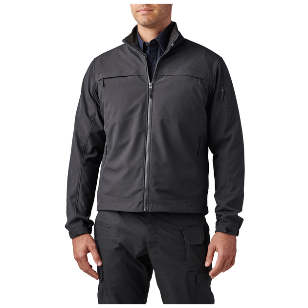 Куртка демісезонна 5.11 Tactical Chameleon Softshell Jacket 2.0 Black S (48373-019) - изображение 2