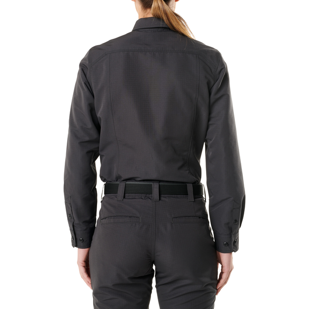 Сорочка тактична 5.11 Tactical Women's Fast-Tac Long Sleeve Shirt Charcoal L (62388-018) - изображение 2