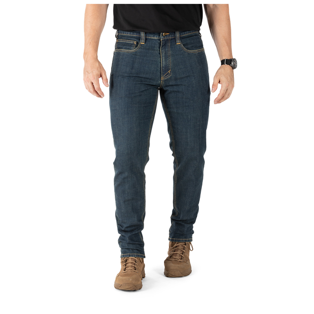 Штани тактичні джинсові 5.11 Tactical Defender-Flex Slim Jeans TW INDIGO W28/L34 (74465-585) - изображение 1