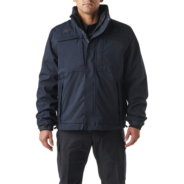 Куртка тактична демісезонна 5.11 Tactical 5-in-1 Jacket 2.0 Dark Navy 2XL (48360-724) - изображение 1