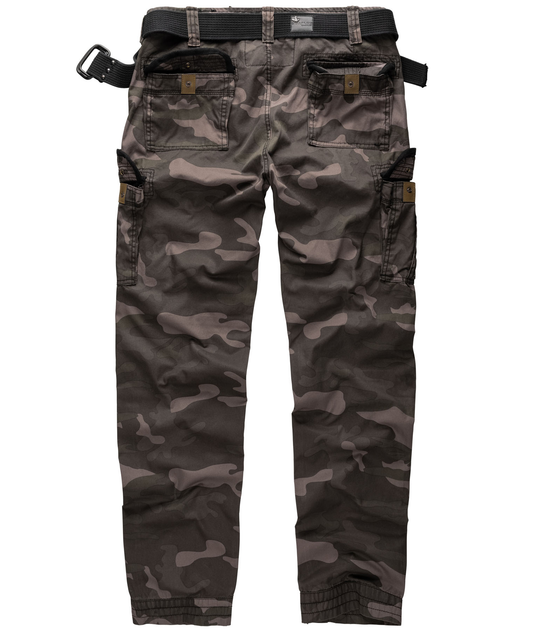 Брюки Surplus Raw Vintage SURPLUS PREMIUM TROUSERS SLIMMY Black camo S (05-3602-42) - зображення 2