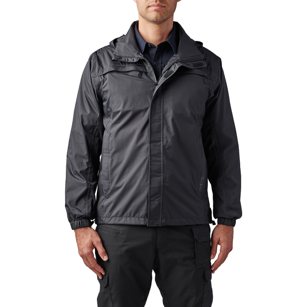 Куртка штормова 5.11 Tactical TacDry Rain Shell 2.0 Black S (48372-019) - изображение 1