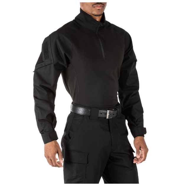 Сорочка тактична під бронежилет 5.11 Tactical Rapid Assault Shirt Black L (72194-019) - зображення 2