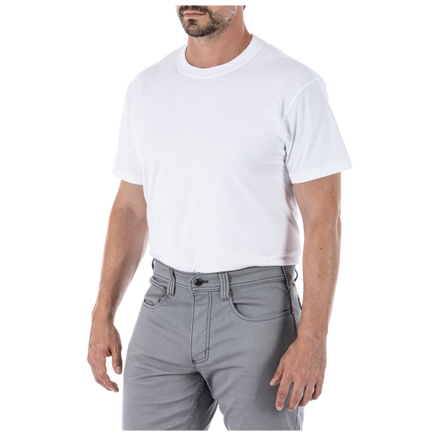 Футболка з коротким рукавом (3 шт. в комплекті) 5.11 Tactical Utili-T Crew - Three Pack White XL (40016-010) - зображення 2