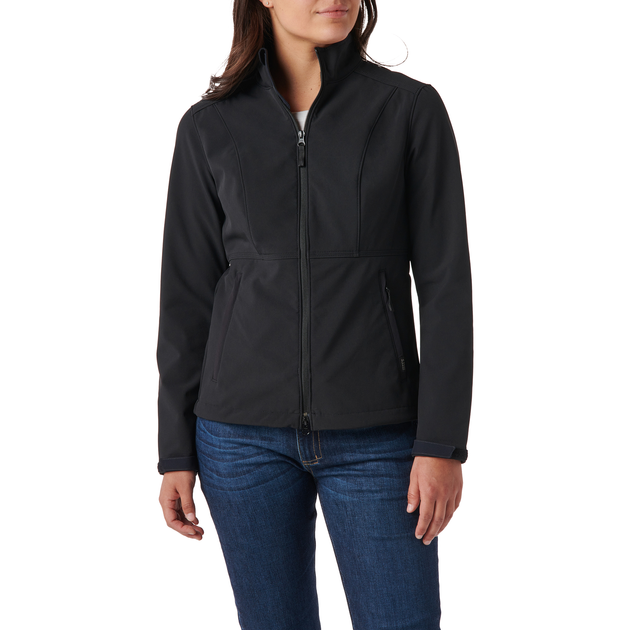 Куртка 5.11 Tactical Women's Leone Softshell Jacket Black XL (38084-019) - зображення 1