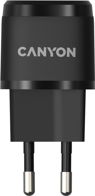 Canyon Mini Ładowarka USB-C PD H-20, czarna (CNE-CHA20B05) - obraz 3