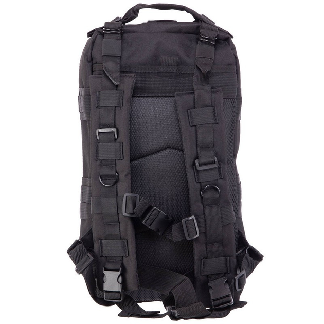 Рюкзак тактический штурмовой рейдовый SP-Sport Heroe 5502 объем 15 литров Black - изображение 2