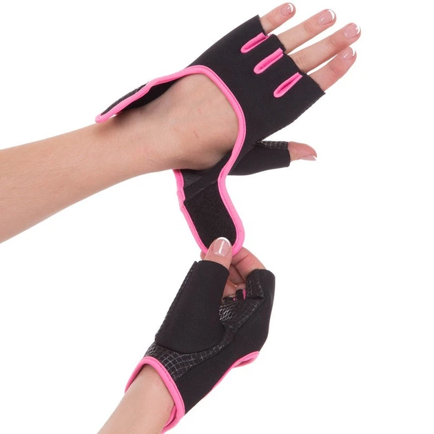 Перчатки для фитнеса перчатки спортивные Zelart Fitness 3885 размер XS ...