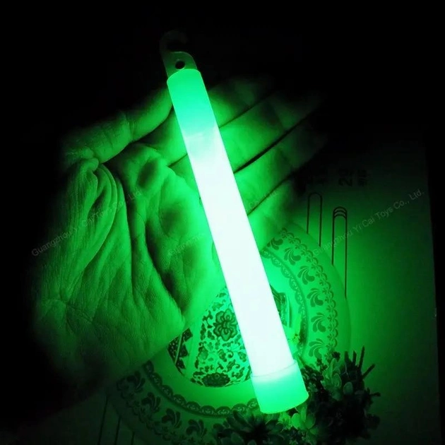 Химический источник света Lightstick 15см аварийный свет ХИС зеленый - изображение 2
