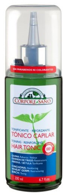 Tonik do włosów Corpore Sano Tonico Capilar Reforzante 200 ml (8414002084180) - obraz 1