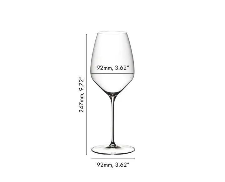 Набор бокалов для белого вина Riesling Riedel Veloce 2 шт, 570 мл прозрачный (6330/15) - изображение 3