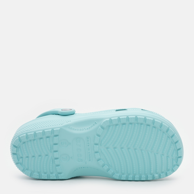 Chodaki damskie Crocs Classic CR10001-PUWA 37-38 (M5/W7) 23 cm Błękitne (191448903005) - obraz 6