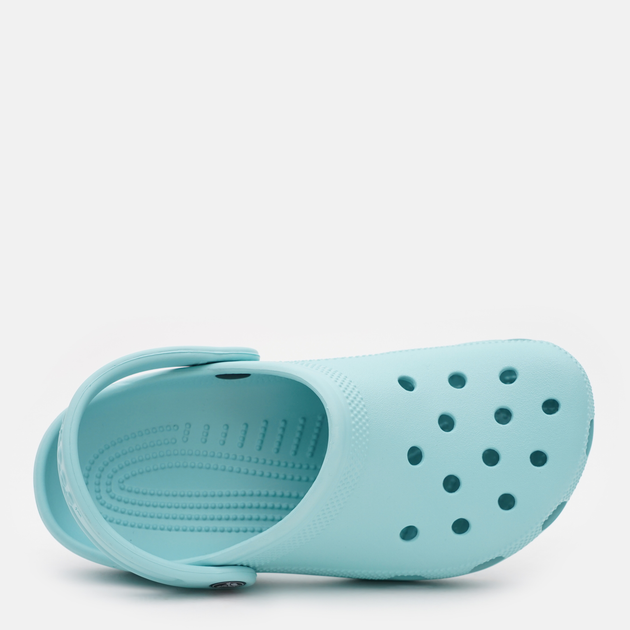 Жіночі крокси Crocs Classic CR10001-PUWA 38-39 (M6/W8) 24 см Pure Water (191448903012) - зображення 5