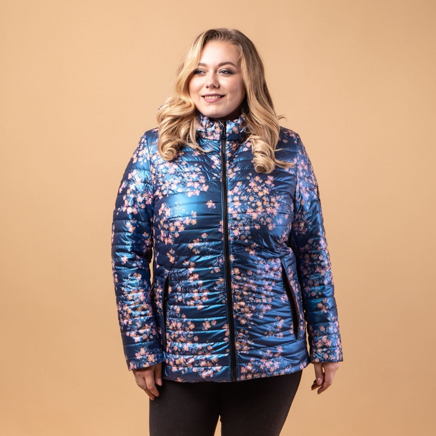Женская демисезонная куртка большого размера UF-Fashion Сакура-oks 54 ...
