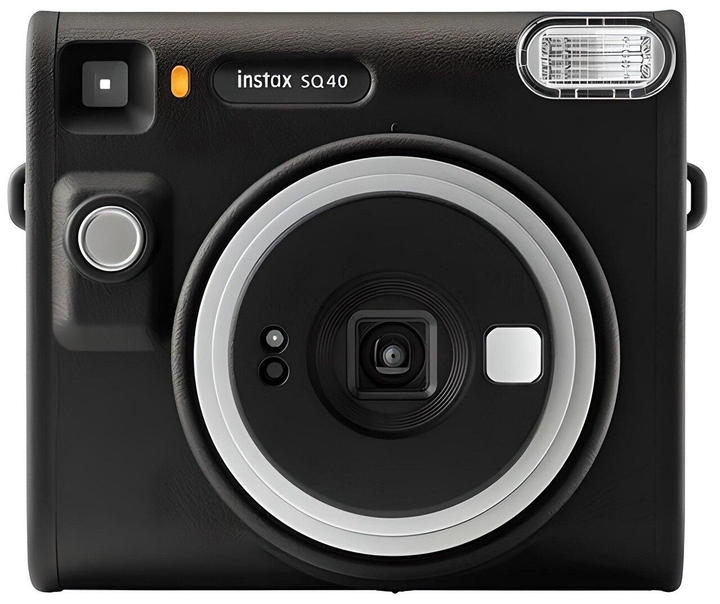 Фотоаппарат моментальной печати Fujifilm Instax SQ40 Black + ремешок ...
