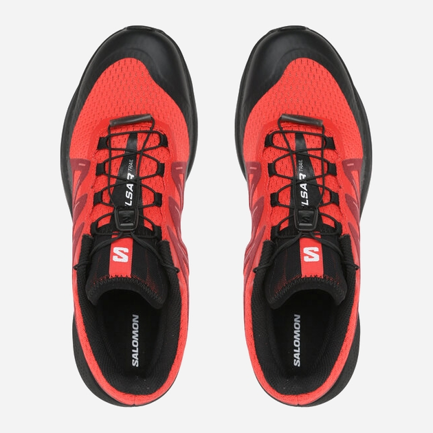 Buty do biegania męskie Salomon Pulsar Trail 416029 42.5 (9US) 27 cm Czerwone (193128895327) - obraz 4