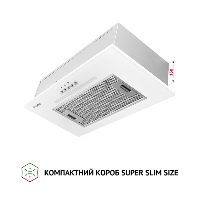 Вытяжка полновстраиваемая Perfelli BI 5256 WH 700 LED - изображение 3