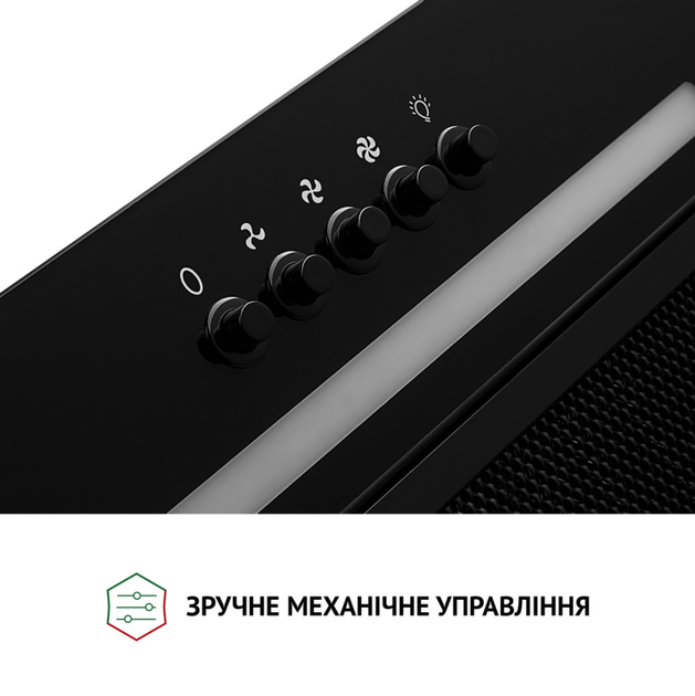 Вытяжка полновстраиваемая Perfelli BI 5256 BL 700 LED - изображение 6