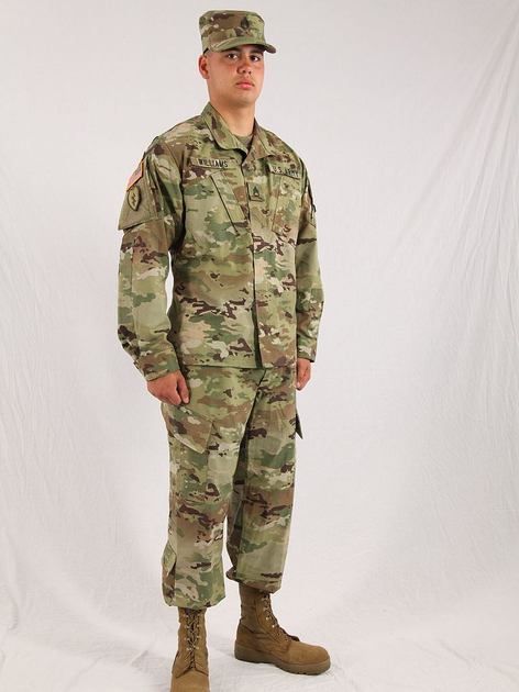 Комплект куртка+брюки вогнестійка армійська бойова форма US Army FR Мультикам S/S - зображення 1
