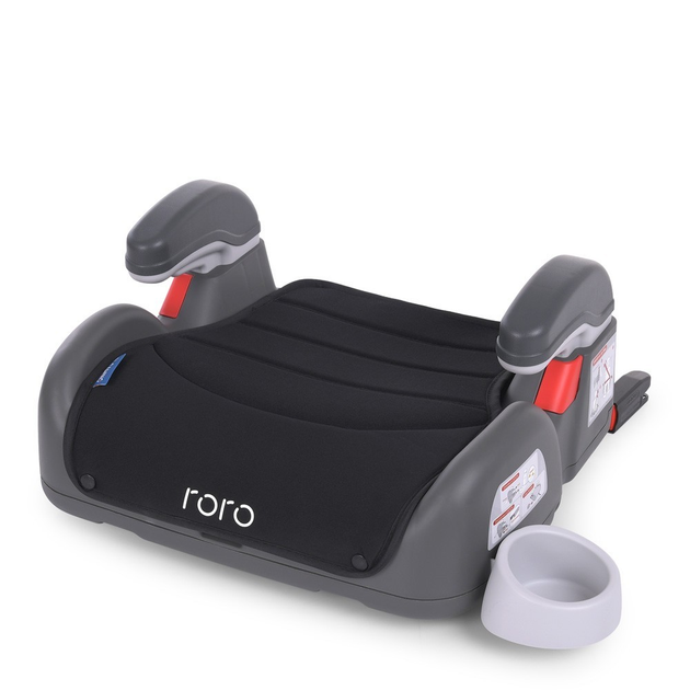 Бустер ME 1144 RORO Isofix Royal Black isofix з підлокотником та ...