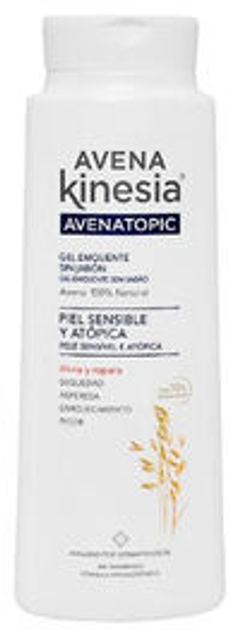 Żel pod prysznic Avena Kinesia Avenatopic Gel Without Soap 600 ml (8411135360563) - obraz 1