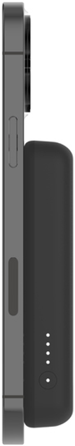 Magnetyczna bezprzewodowa ładowarka Power Bank Belkin 5k CZARNA (BPD004BTBK) - obraz 3