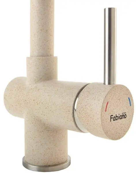Кухонный смеситель Fabiano FKM 46P SS Beige 8232.401.0223 - изображение 3