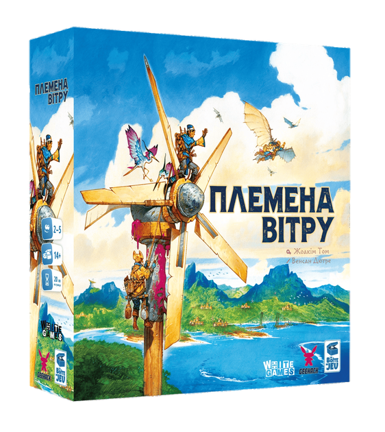 Настольная игра Geekach Games Племена вітру (Tribes of the Wind) - Фото 1 Настольная игра Geekach Games Племена вітру (Tribes of the Wind) - изображение 1