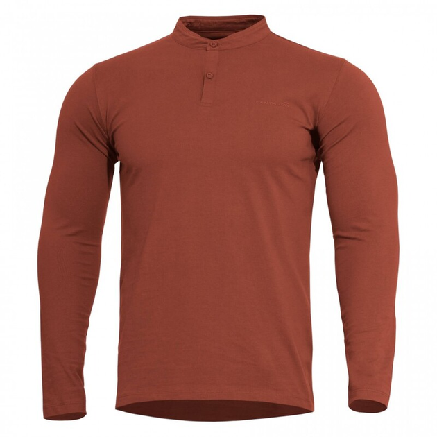 Рубашка Pentagon Romeo 2.0 Henley Shirt K09016-2.0 Large, Maroon Red - изображение 1