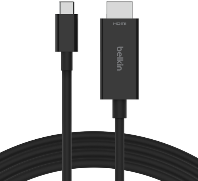 Kabel Belkin USB-C na HDMI 2.1, 2 m (AVC012BT2MBK) - obraz 1