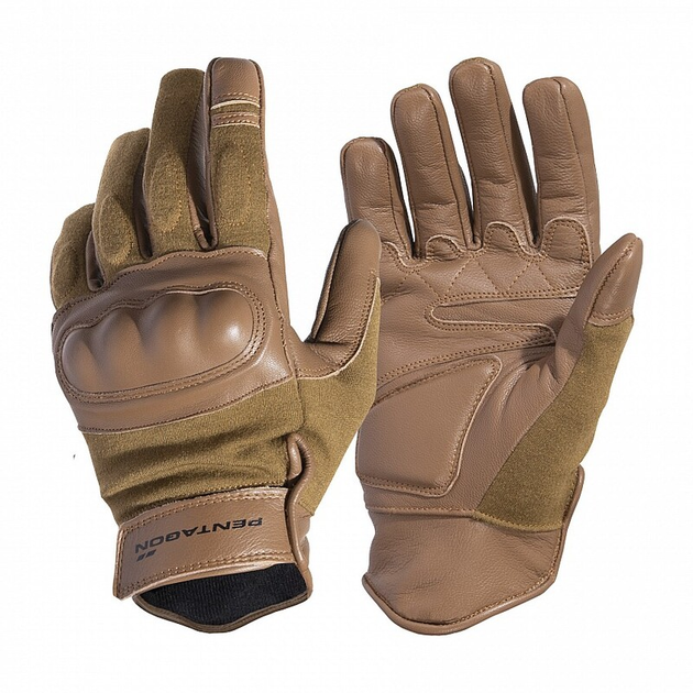 Тактические перчатки стойкие к пламени Pentagon Storm Gloves P20021 X-Large, Койот (Coyote) - изображение 1