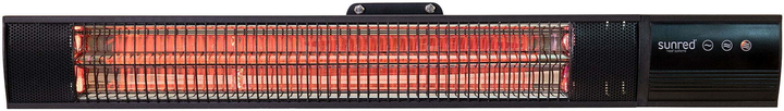 Інфрачервоний обігрівач Sunred RD-DARK-25 Heater, Dark Wall, Power 2500 W Black (8719956290930) - зображення 1