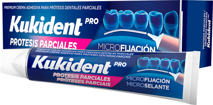 Крем Kukident Pro Prótesis Parciales для фіксації зубних протезів 40 г (8001841243009) - зображення 1