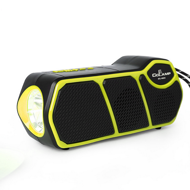Радіоприймач 3в1 CL-823, з сонячною панеллю, ліхтарем, МР3-плеєром, Bluetooth, PowerBank, TF та FM,SW,AM - Фото 3 Радіоприймач 3в1 CL-823, з сонячною панеллю, ліхтарем, МР3-плеєром, Bluetooth, PowerBank, TF та FM,SW,AM - зображення 3