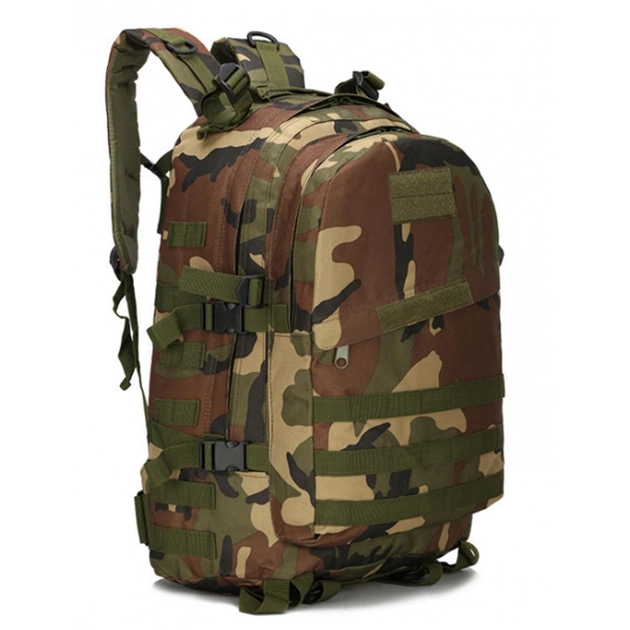 Тактичний рюкзак 40 л, B01, Темний камуфляж - зображення 1
