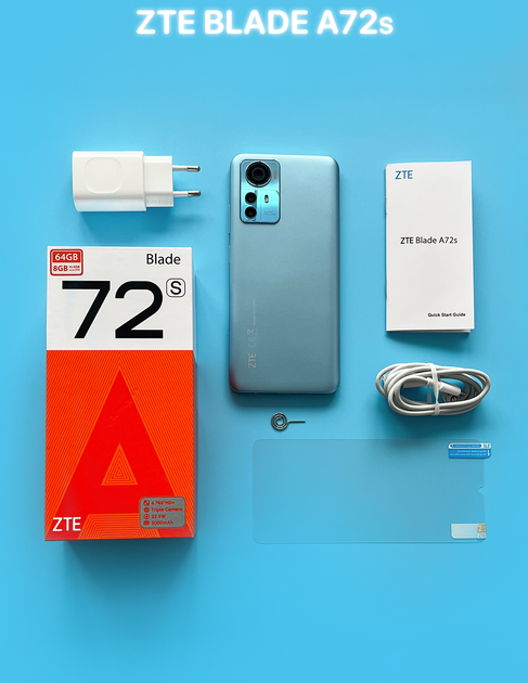 Мобільний телефон ZTE Blade A72s 4/64GB Grey (993079) – фото