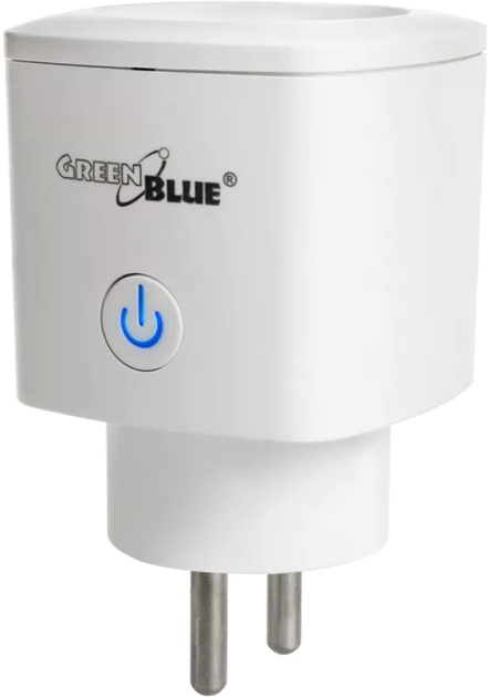 Inteligentna wtyczka GreenBlue WiFi GB720E (5902211124276) - obraz 1