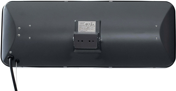 Інфрачервоний обігрівач Sunred LUG-2000W Heater Lugo Quartz Wall, Power 2000 W Grey (8719956290688) - зображення 3