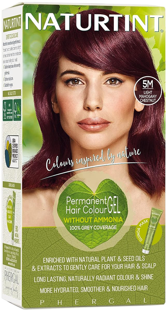 Farba kremowa bez utleniacza do włosów Naturtint 5M Ammonia Free Hair Colour 170 ml (8436004840144) - obraz 1