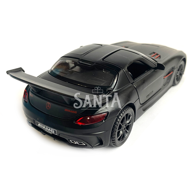 Іграшкова машинка металева Mercedes-AMG GT Black Series АвтоЕксперт, Mercedes, AMG, чорний, звук, світло, іннерція, відкр. двері, капот, багажник, 15*6*5 см (87036) - Фото 4 Іграшкова машинка металева Mercedes-AMG GT Black Series АвтоЕксперт, Mercedes, AMG, чорний, звук, світло, іннерція, відкр. двері, капот, багажник, 15*6*5 см (87036) - зображення 4