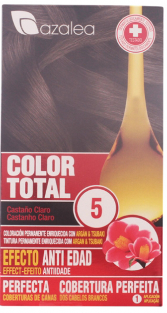 Крем-фарба для волосся з окислювачем Azalea Color Total 5 Light Brown Hair 100 мл (8420282041393) - зображення 1