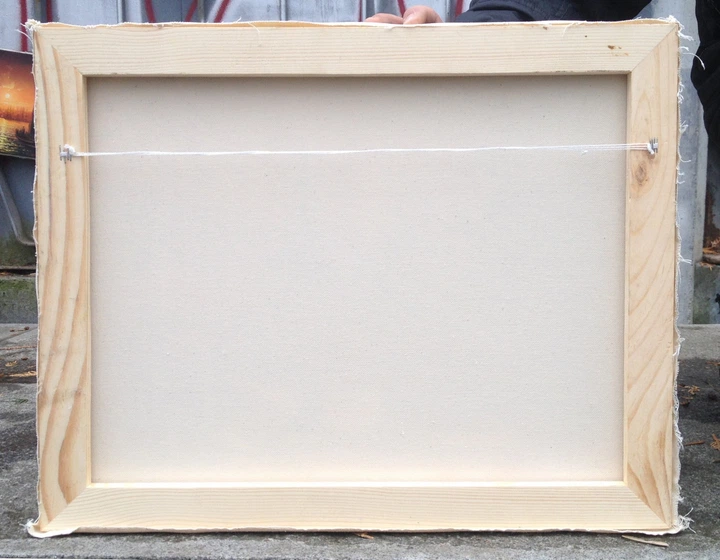 Картина Зимнее Волшебство зима снег калина елки березы клены лошадь красочный пейзаж на холсте 40х50см ручная работа художника Alleya-kartin - изображение 6
