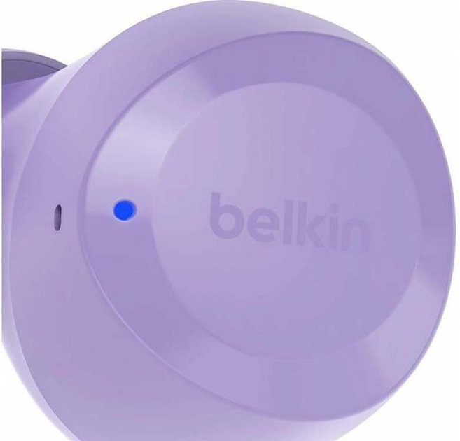 Навушники Belkin Soundform BoltTrue Lavender (AUC009BTLV) - зображення 4