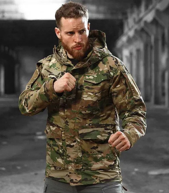 Тактична куртка Tactical Series Archon M65 розмір L Військовий Мультикам - зображення 1
