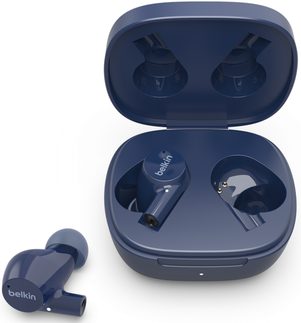 Навушники Belkin SoundForm Rise Blue (AUC004BTBL) - зображення 4