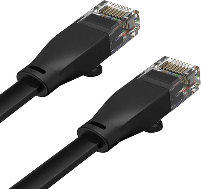 Patchcord Unitek Cat.6 UTP RJ-45 (8P8C) 5 m (C1812GBK) - obraz 2